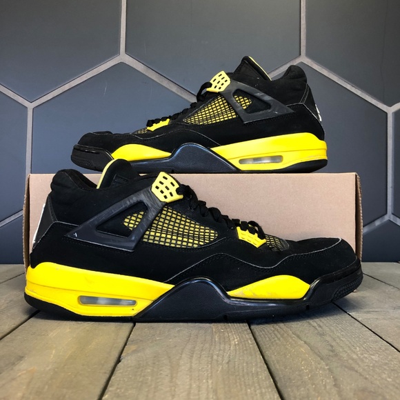 Jordan Other - 2012 Air Jordan 4 Thunder Black Shoe Size 11.5